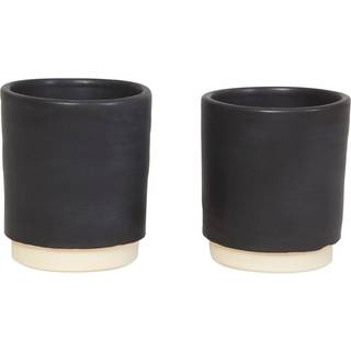 Frama Otto Kopper 2-pak e - Kaffekopper Stentøj Sort - 5004