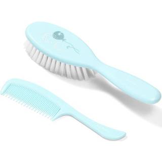 BabyOno Take Care Hairbrush and Comb II Sæt til børn fra fødslen Mint