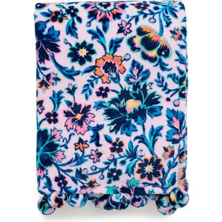 Vera Bradley Women's Fleece Plush Through Tæppe Cloud Vine Multi 80 X 50