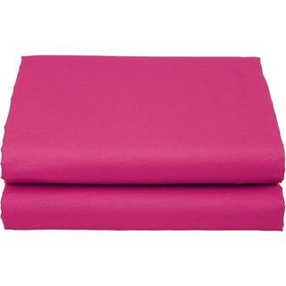 Luksus monteret ark på Amazon Elegant Comfort Wrinkle-Free 1500 Premier Hotel Quality 1-Piece Fitted Sheet King Size Pink