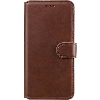 Oppo Reno6 Pro Læder Flip Cover m. Pung & Magnetisk Luk - Brun