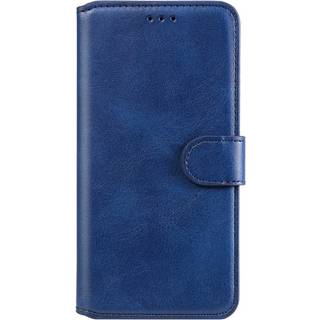 Oppo Reno6 Pro Læder Flip Cover m. Pung & Magnetisk Luk - Blå