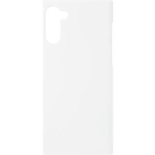 Samsung Galaxy Note 10 Hårdt Plastik Bagside Cover - Hvid