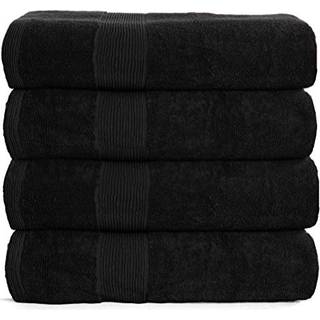 Belizzi Home 4 Pack badeh?ndkl?de S?t 27x54 100% ring spundet bomuld ultra bl?d st?rkt absorberende maskine vaskbare hotel spa kvalitet badeh?ndk