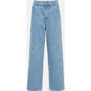 Marant Etoile Valeria mid-rise straight jeans - blue - S