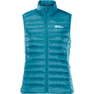 Jack Wolfskin Women's Pack & Go Down Vest Freshwater Blue, XS