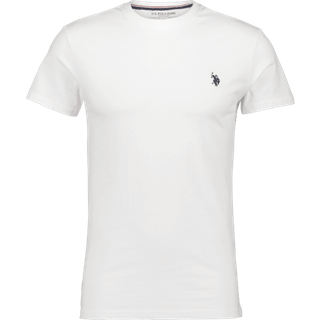 U.S POLO ASSN T-shirt i hvid til herre | Regular fit |