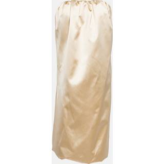 Khaite Yara cotton-blend balloon dress - neutrals - S