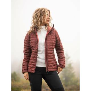 Bergans Women's Lava Light Down Jacket With Hood Amarone Red, XS