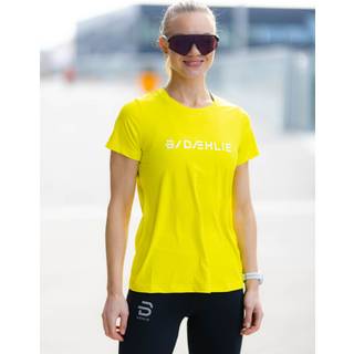 Dæhlie Women's T-Shirt Focus Sulphur Spring, L
