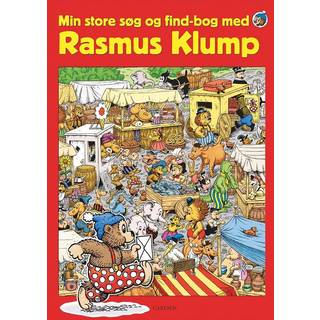 Min store søg og find-bog med Rasmus Klump af Per Sanderhage