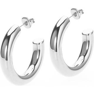 Sistie Sistie2nd Aura Hoops Medium Rustfri Stål Øreringe