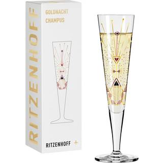 Ritzenhoff Goldnacht Champagneglas No: 25 - Champagneglas Krystalglas Klar - 1071025
