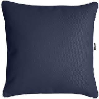Diyti Plain Pude 45x45 Cm - Udendørs Dekorative Puder Polyester Marineblå - 05-NAVC-PN-NAV/WHI