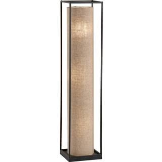 Thor gulvlampe, ramme, højde 115 cm, sand/sort
