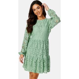 BUBBLEROOM Blanca lace dress Dusty green 46