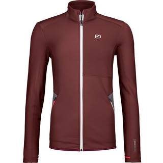 Ortovox Fleece Jacket, dame, mørkerød