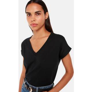 Whistles Whistles V-hals Willa Hætteærmer 100% Bomuld T-shirt
