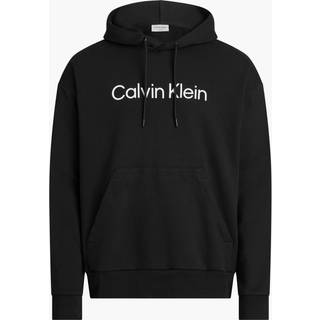 Relaxed Logo Hoodie - Black - S