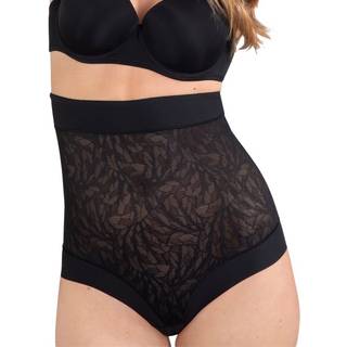 Naturana High Shaping Lace Briefs - Black - 3XL