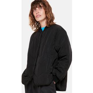 Whistles Whistles Black Short Ida Quilted Coat