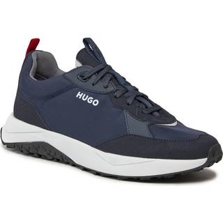 HUGO Kane Runner Trainers Navy