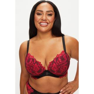 Ann Summers Nightfall Blomster Lace Fuller Bust Polstret Plunge BH'er70F