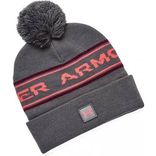 Hat Under Armour UA Men's Halftime Pom Beanie 1379985-013 Størrelse OSFM