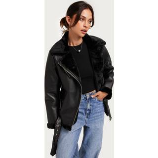 Pcnora Aviator Pu Jacket