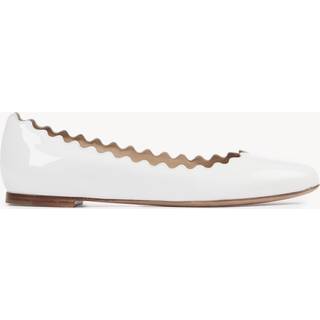 ChloÃ© Lauren leather ballet flats - white - EU 34
