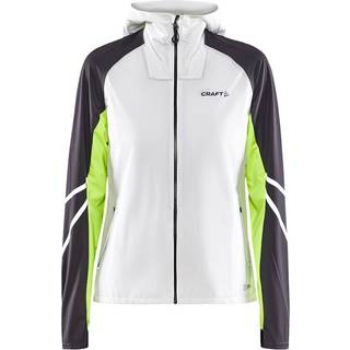 Craft Women's Pro Hydro Lumen Jacket 2 Ash White/Slate, Ash White-Slate, XS