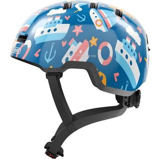Abus Skurb Kid Cykelhjelm Blue Sailor - Hjelmstørrelse 45-50 cm