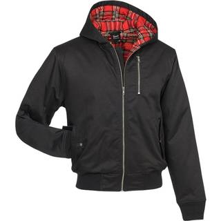 Brandit Lord Canterbury Hooded Winter Jacket Black