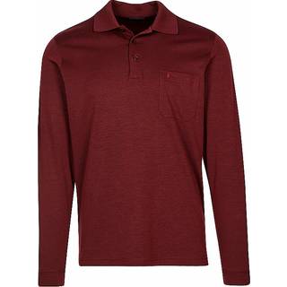 RAGMAN Herren Polo-Shirt rot