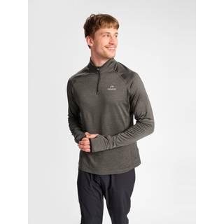 Newline Pace Half-Zip Running Top Men - Beige, Size S - beige