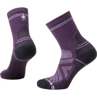Smartwool Women's Performance Hike Light Cushion Mid Crew Vandresokker Damer størrelse M farve lilla
