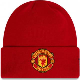 Manchester United FC Red Cuff Knit Beanie Hat newera adult unisex Red newera adult unisex Red newera adult unisex Red newera adult unisex Red newera a - One Size