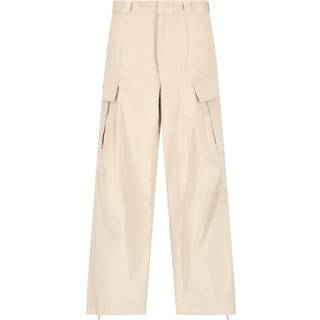 Prada Cotton cargo pants - white - EU 50
