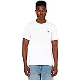 Slim Organic Cotton T-shirt - Calvin Klein - White - Men - M - White - M