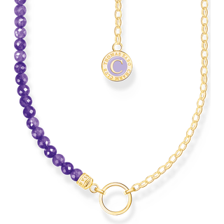 Thomas Sabo Halskette - Charmista - KE2190-427-13-L45V - lila