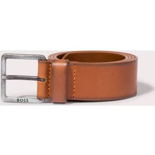 BOSS Leather Jeeko Belt Brown