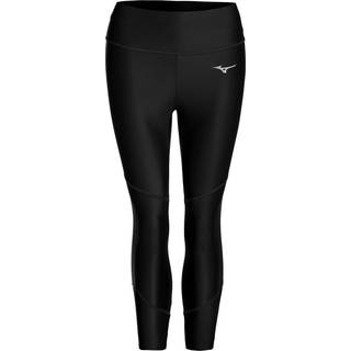 Mizuno Impulse Core 3/4 Running Tights Women - Black, Size XS - black