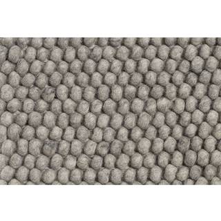 Hay Peas Tæppe 200x300 Cm / - Ensfarvede tæpper Uld Medium Grey - AB461-A884-AG25