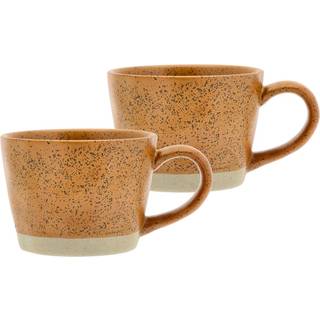 Evig Krus m/hank 2 stk. fra Villa Collection - Amber farve - Porcelæn