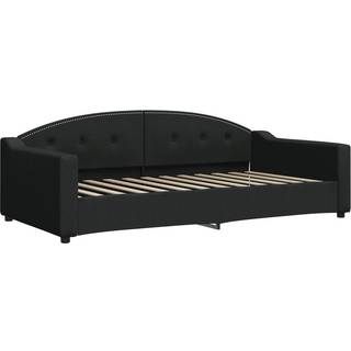 Daybed Stof Sort - uden madras / 100 x 200 cm