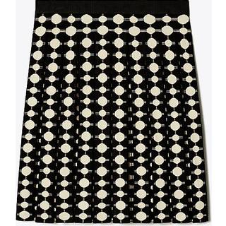 Tory Burch Polka-dot jacquard miniskirt - multicoloured - L