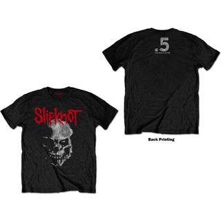 Slipknot Skjorte Gray Chapter Skull Unisex Black XL