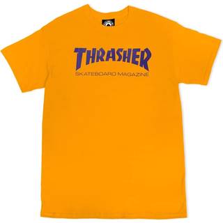 Thrasher Skate Magazine T-shirt Guld/Lilla