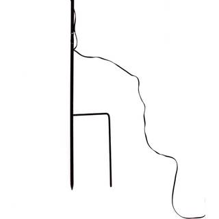 STERNTALER LED-stjerne, ude, med jordspyd, Ø 55 cm, rød Stern, Rød, Plast