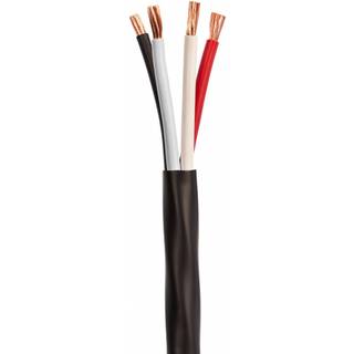 Supra SkyFlex 4x1.6 FRHF højttalerkabel, sort løbende meter